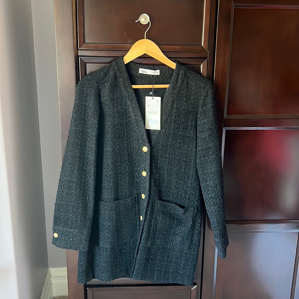Zara tweed dress
